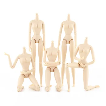 1/6 BJD Boneca de Corpo 28 Articulado móvel Com Conjuntos Mão de 30cm Menina Boneca Prática da Pele Branca, Nude, Naked Boneca Presentes