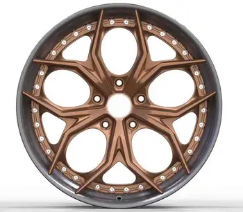 1 peça forjada rodas personalizadas 20 21 22 24 polegadas de liga de Cromo carro roda de ajuste para o Bentley