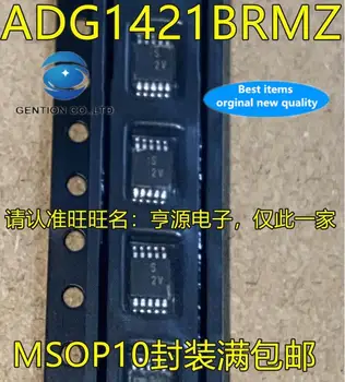 10pcs 100% original novo em stock ADG1421BRMZ ADG1421BRM ADG1421 Serigrafia S2V MSOP10 Analógico Interruptor de Chip IC