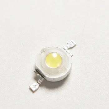 10PCS/lot 100-110LM de Alta Potência 1W LED Chips de Contas do Bulbo do Diodo Lâmpada Branco Quente LED Spotlight