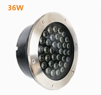 2pcs/ 36W lâmpadas LED underground Enterrado de iluminação lâmpada do assoalho impermeável,IP65, AC85-265V