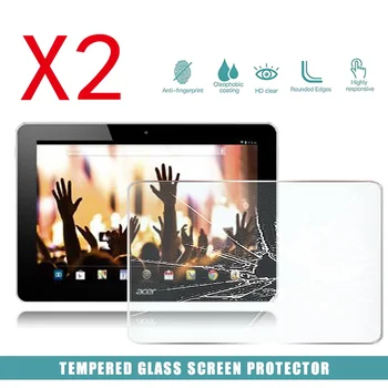 2Pcs Tablet Vidro Temperado Protetor de Tela Tampa para Acer Iconia A3-A10 Tablet de 10.1