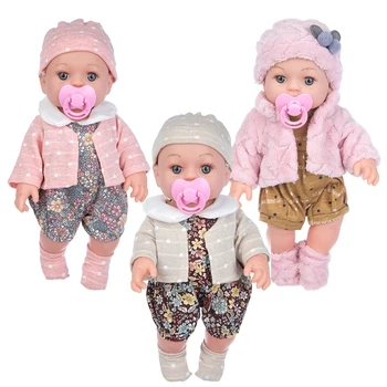 30cm Renascer Bebês Mini Bonecos de Brinquedo de Criança Menina de Presente de Natal