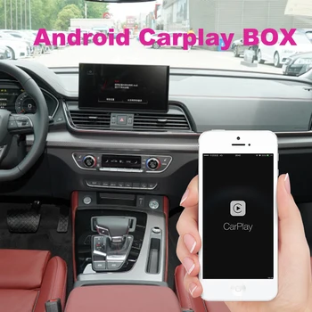 4+64G Mini Carplay Dongle Android Ai Caixa sem Fios Android Auto Applepie Para o Audi Q5 Q5L 2016-2021 som do Carro Multimedia