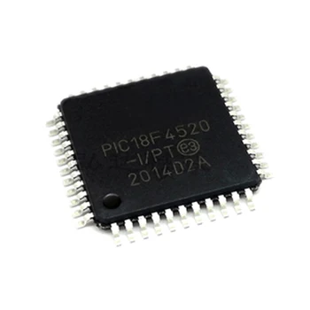 5Pcs/monte Pic18f4520 Microcontroladores de 8 Bits Pic18 Pic Risc de 32 kb de Flash 5V 44 Pinos Tqfp T/R Chip Ic Pic18f4520-eu/Pt