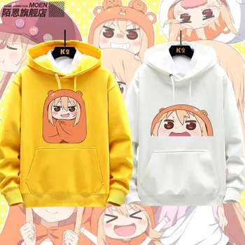 Anime Himouto! Umaru-chan Doma Umaru Cosplay Primavera, Outono Casaco de Moletom Unisex Suéter com Capuz Casual Outwear Moda Swaetshirt