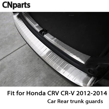 Auto Peças Para Honda CRV CR-V 2012 2013 2014 Auto Traseira do Carro Porta Tronco Amortecedor Anti-risco Tiras Acessórios