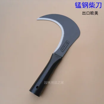 Aço de manganês xilografia faca lenha faca estrada aberta faca ao ar livre da faca artesanal faca de bambu faca gancho cotovelo faca fazenda
