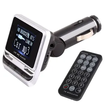 Carro de Mãos-livres sem Fios de Música MP3 Player Dual USB Carregador de Carro com Transmissor de FM