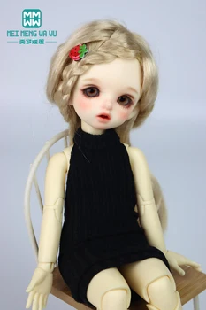 De 28 a 30 cm de 1/6 BJD YOSD roupas de Boneca de Moda preto halter halter camisola de Brinquedos Esférica comum boneca acessórios