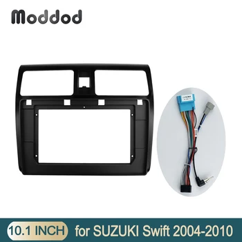 Duplo Din Fáscia para Suzuki Swift 2004-2010; Dzire 2008-2010 10.1 polegadas Painel de Instalação do Kit de corte de Moldura Moldura