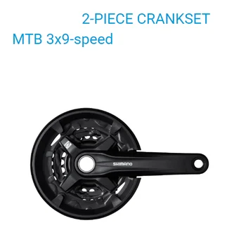 FC-MT210-3 -2-PEÇA CRANK - MTB - 3x9 velocidades com bbparts