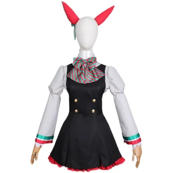 Jogo de Anime Muito Derby Bom Natureza cosplay Decisivo uniforme vestido das mulheres de uniforme e traje completo conjunto E
