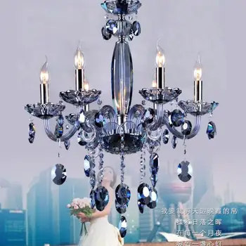 Latina shopcase arte de decoração de luzes e iluminação corredor de casamento moderno 6-8 pcs pingente de cristal da lâmpada de Bar hotel dispositivo elétrico de iluminação