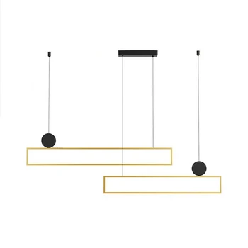 LED moderna Lustre Para Sala de Jantar Escritório Estudo de Cozinha Bao Casa de Teto, luminária de Patentes de Design de Suspensão de Luz