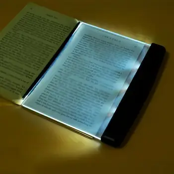 Livro de Protecção Ocular Luz da Noite Lâmpada de Leitura sem Fio Portátil Painel de LED LED Lâmpada de Mesa Tabela de Quarto, Leitor de livros