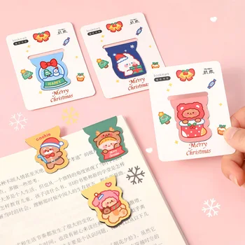 LOLEDE Bonito papel de carta Magnética Favoritos Papelera Kawaii Japonês Ímã Livro Marca para Livros de Crianças Marcapaginas De Libros