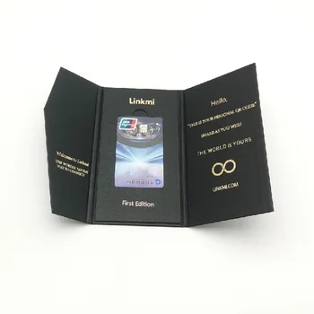 Luxo voucher de tamanho magnético, cartão vip caixa de metal personalizado vip de crédito, cartão de visita relógio exclusivo de embalagem de presente caixa de cartão VIP