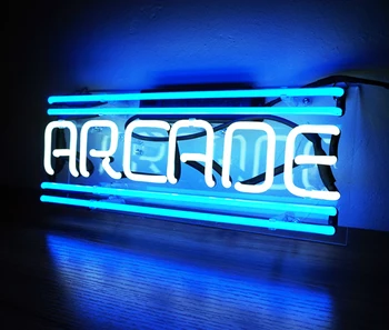 Luz de néon Sinal de Nome Personalizado Cerveja Bar de Decoração de Casa de Abrir a Loja Lâmpada de Exibição de ARCADE 14