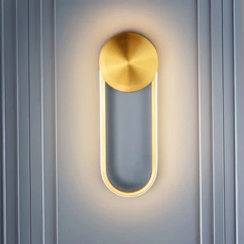 Moderno Candeeiro de LED, Lâmpada de Parede Para Sala de estar/Quarto Nórdicos, Decoração de Quarto de Parede de Luz Para o Corredor