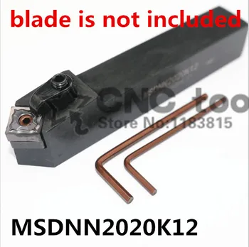 MSDNN2020K12 20*20*125mm de Metal Torno de Ferramentas de Corte CNC,Ferramenta Cilíndrica de ferramenta para torneamento Externo Torneamento Ferramenta,Digite MSDNN