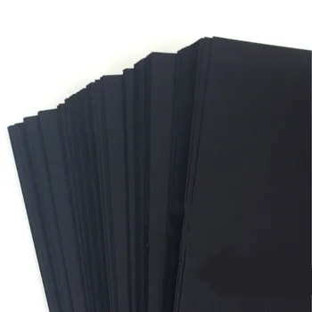 Multifunções A3 / A4 preto papel cartão de alta qualidade para crianças de papel manual DIY página de recados de papel de presente de papel de embalagem