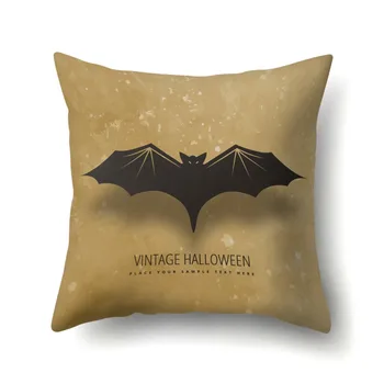 mylb venda Quente abóbora de halloween castelo da bruxa ghoul travesseiro fronha de almofada quadrada casa de cores criativas capas de almofadas caso 45*45cm