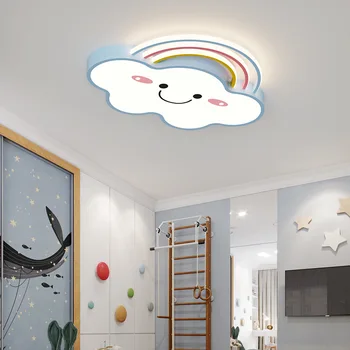 Nordic nuvem da luz de teto do jardim-de-infância para crianças, sala de crianças quarto bonito lâmpada kawaii decoração do quarto do quarto do bebê celing luz