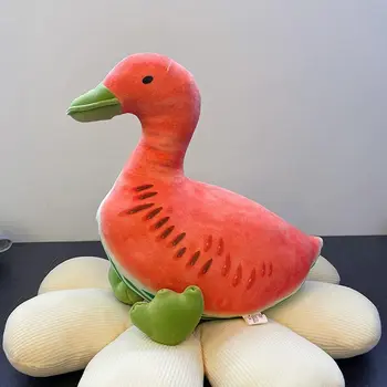 Novo 38cm Bonito Criativo Fruto de Pato Boneca Brinquedo de Pelúcia Macia Animal de Pelúcia Boneca de Pelúcia De Presente do Bebê