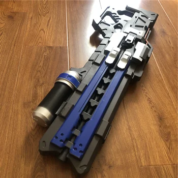 [Novo] tamanho Grande simulação de UXO de Jogo Herói Soldado 76 Prop arma D. va Traje Prop Pulso arma Arma de cosplay de coleta de Arma de Brinquedo