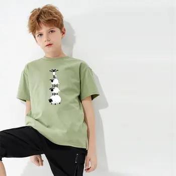 O Eid al-Adha 2021 Verão de Crianças T-Shirt Meninos Meninas T-shirts Crianças T-shirt de Algodão Roupas Tee Tops
