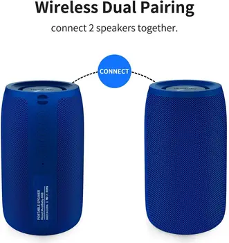 O Orador De Bluetooth,MusiBaby Alto-Falante,Ao Ar Livre Portable,À Prova D'Água,Alto-Falantes Sem Fio,Dual Emparelhamento Bluetooth,5.0,Alto Estéreo Em Expansão