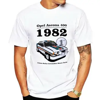Opel Ascona 1982 T-Shirt-Classic Rally Faixa 