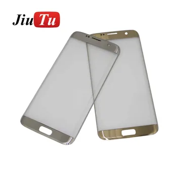 Original, Toque a Tela (LCD, o Digitador Não Inluded) Para Samsung Galaxy S7 G930 / S7 Borda G935 Frente Externa de Vidro da Lente de Substituição