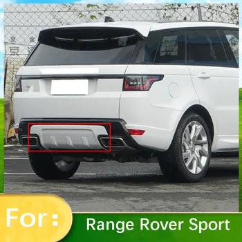 Para Land Rover Range Rover Sport 2018-2021 Traseira Do Carro Do Tronco Difusor Pára-Choques Lip Spoiler Do Gancho Do Reboque Tampa Do Protetor De Placa De Placa Protectora De Guarnição