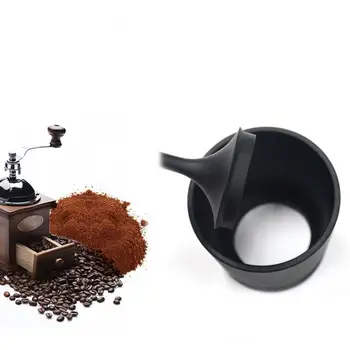Portátil de Pó de Alumínio Moedor de Café mexer com Tampa material de Cozinha para EK43 HG-1 Café Dosagem Anel Coffeeware