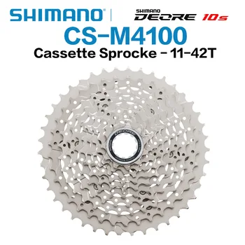 SHIMANO CS M4100 HG500 HG50 10 Velocidade de Mountain Bike roda livre MTB CASSETE PINHÃO 11-36T 11-42T