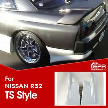 TS Estilo de FRP de Fibra de Vidro, sem pintura de pára-choque Traseiro Cuspiu EPR acessórios do Carro Para Nissan Skyline R32 GTR Aprron Exterior kits de Corpo