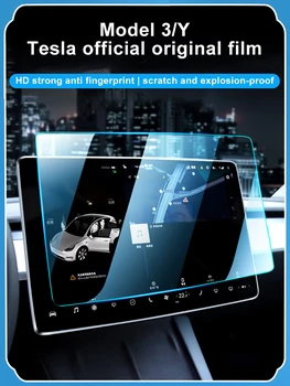 Vidro temperado Protetor de Tela Para o Tesla Model 3 Y 2022 2021 2020 Centro de Controle de Accessorie Fosca Anti Reflexo Filme em HD de Proteção