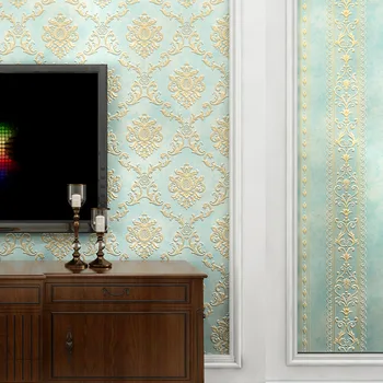 wellyu обои simples de partículas não-tecido de papel de parede 3D fractal de diatomáceas lama de cor de TV da sala de estar de plano de fundo novo papel de parede